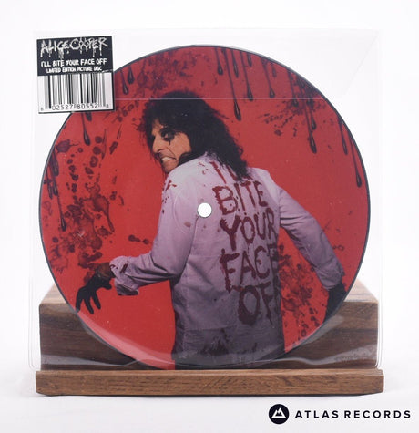 Alice Cooper I'll Bite Your Face Off 7" Vinyl Record - Front Cover & Record