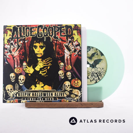 Alice Cooper Keepin' Halloween Alive 7" Vinyl Record - Front Cover & Record