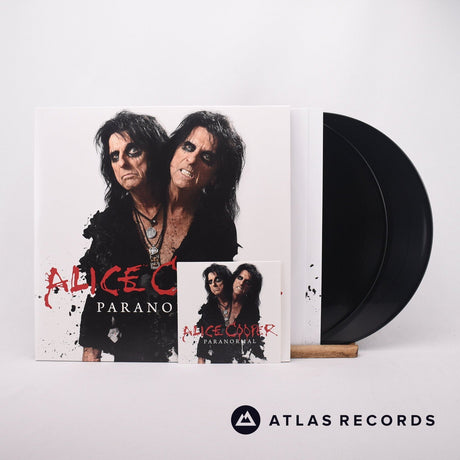 Alice Cooper Paranormal 2 x LP + CD Vinyl Record - Front Cover & Record
