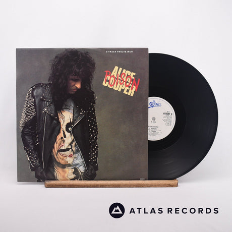 Alice Cooper Poison 12" Vinyl Record - Front Cover & Record