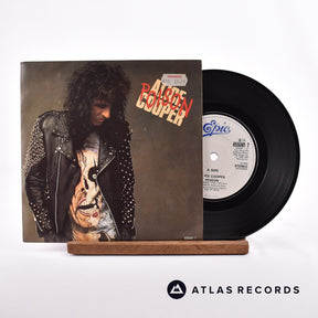 Alice Cooper Poison 7" Vinyl Record - Front Cover & Record