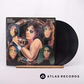 Alice Cooper School Days 2 x LP Vinyl Record - Front Cover & Record