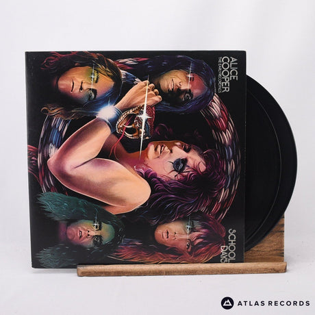 Alice Cooper School Days - The Early Recordings 2 x LP Vinyl Record - Front Cover & Record