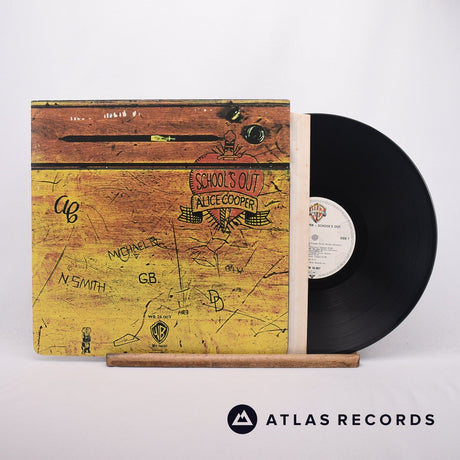 Alice Cooper School's Out LP Vinyl Record - Front Cover & Record
