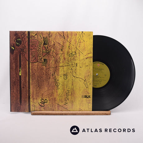 Alice Cooper School's Out LP Vinyl Record - Front Cover & Record