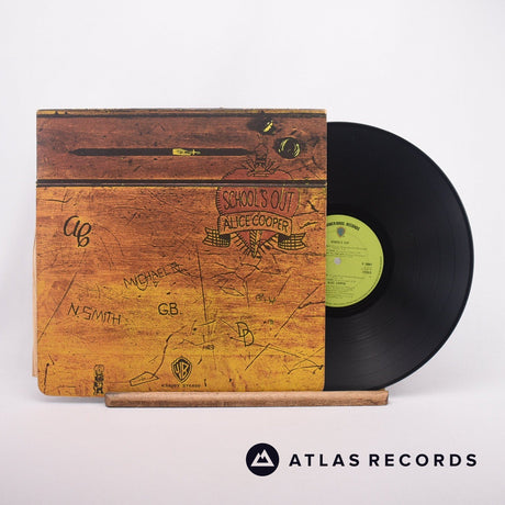 Alice Cooper School's Out LP Vinyl Record - Front Cover & Record