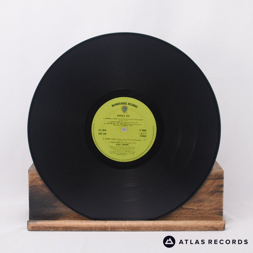 Alice Cooper - School's Out - Die-Cut Sleeve LP Vinyl Record - VG+/VG+