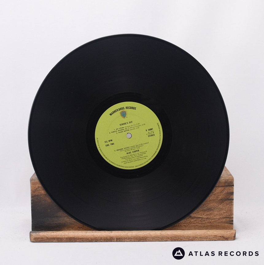 Alice Cooper - School's Out - Die-Cut Sleeve LP Vinyl Record - EX/EX