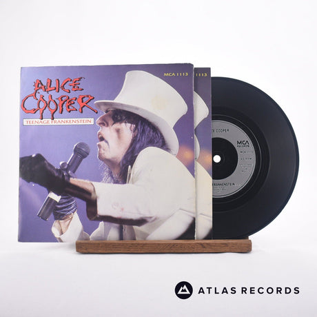 Alice Cooper Teenage Frankenstein 7" Vinyl Record - Front Cover & Record