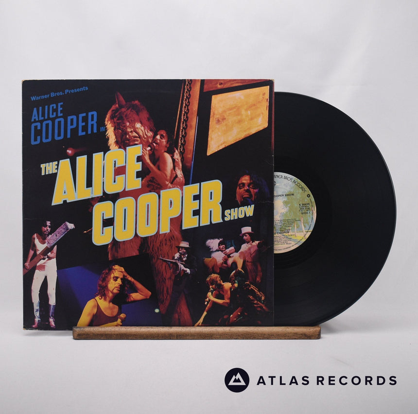 Alice Cooper Warner Bros. Presents Alice Cooper In The Alice Cooper Show LP Vinyl Record - Front Cover & Record