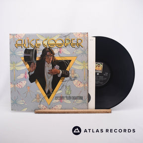 Alice Cooper Welcome To My Nightmare LP Vinyl Record - Front Cover & Record