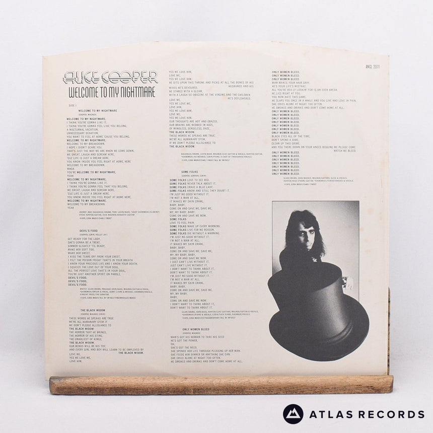 Alice Cooper - Welcome To My Nightmare - LP Vinyl Record - EX/VG+