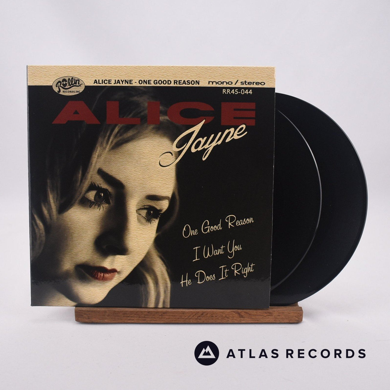 Alice Jayne One Good Reason 2 x 7" Vinyl Record - Front Cover & Record