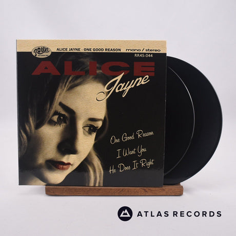 Alice Jayne One Good Reason 2 x 7" Vinyl Record - Front Cover & Record