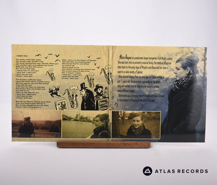 Alice Jayne - One Good Reason - Pink White 2 x 7" EP Vinyl Record - NM/NM