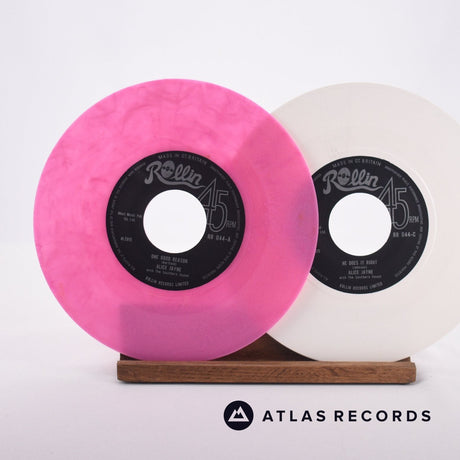 Alice Jayne - One Good Reason - Pink White 2 x 7" EP Vinyl Record - NM/NM