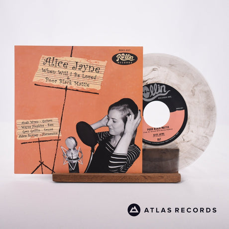 Alice Jayne When Will I Be Loved 7" Vinyl Record - Front Cover & Record