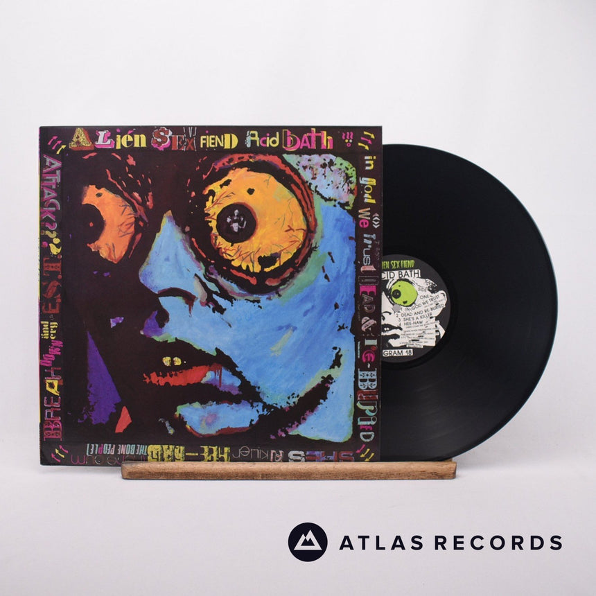 Alien Sex Fiend Acid Bath LP Vinyl Record - Front Cover & Record
