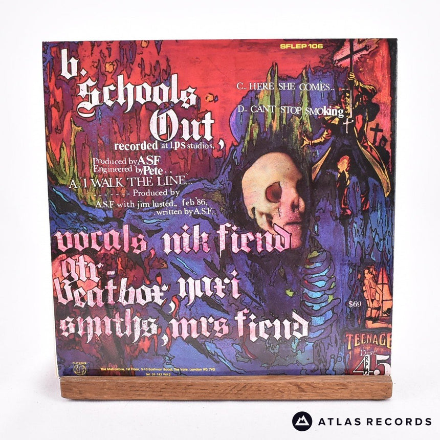 Alien Sex Fiend - I Walk The Line - Gatefold 2 x 7" Vinyl Record - EX/EX