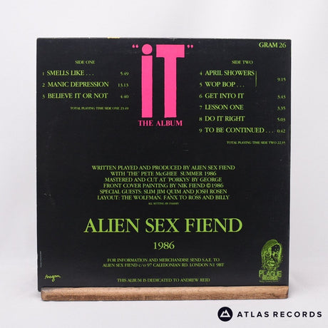 Alien Sex Fiend - “It” The Album - LP Vinyl Record - VG+/EX