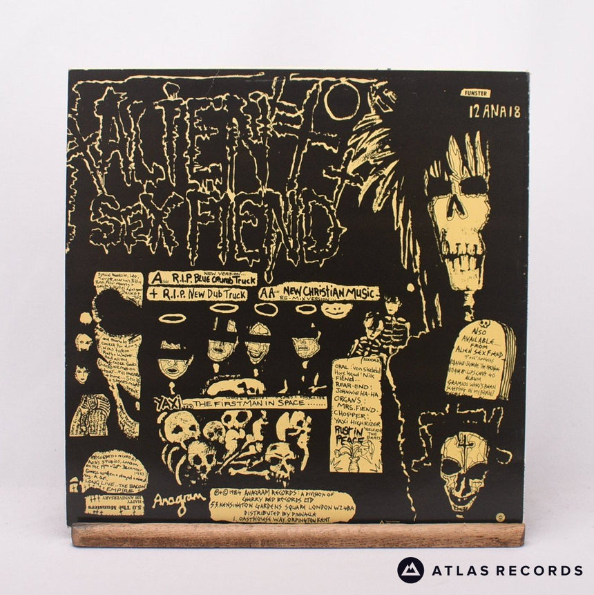 Alien Sex Fiend - R.I.P. / New Christian Music - 12" Vinyl Record - EX/VG+