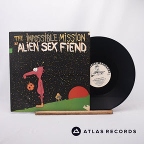 Alien Sex Fiend The Impossible Mission 12" Vinyl Record - Front Cover & Record