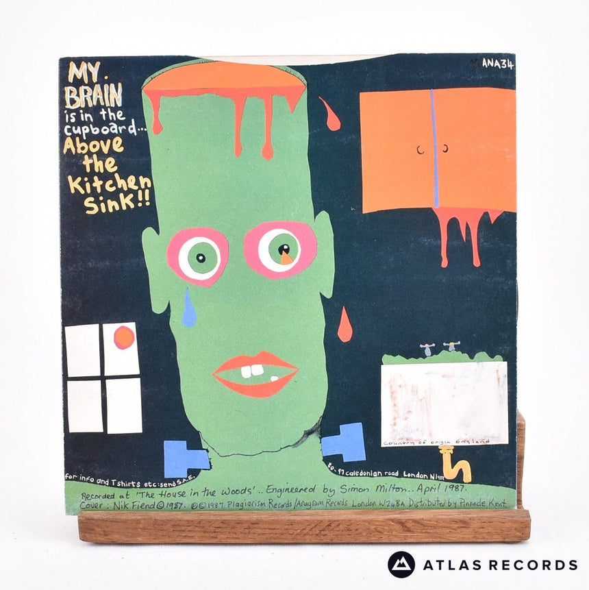 Alien Sex Fiend - The Impossible Mission - 7" Vinyl Record - EX/EX