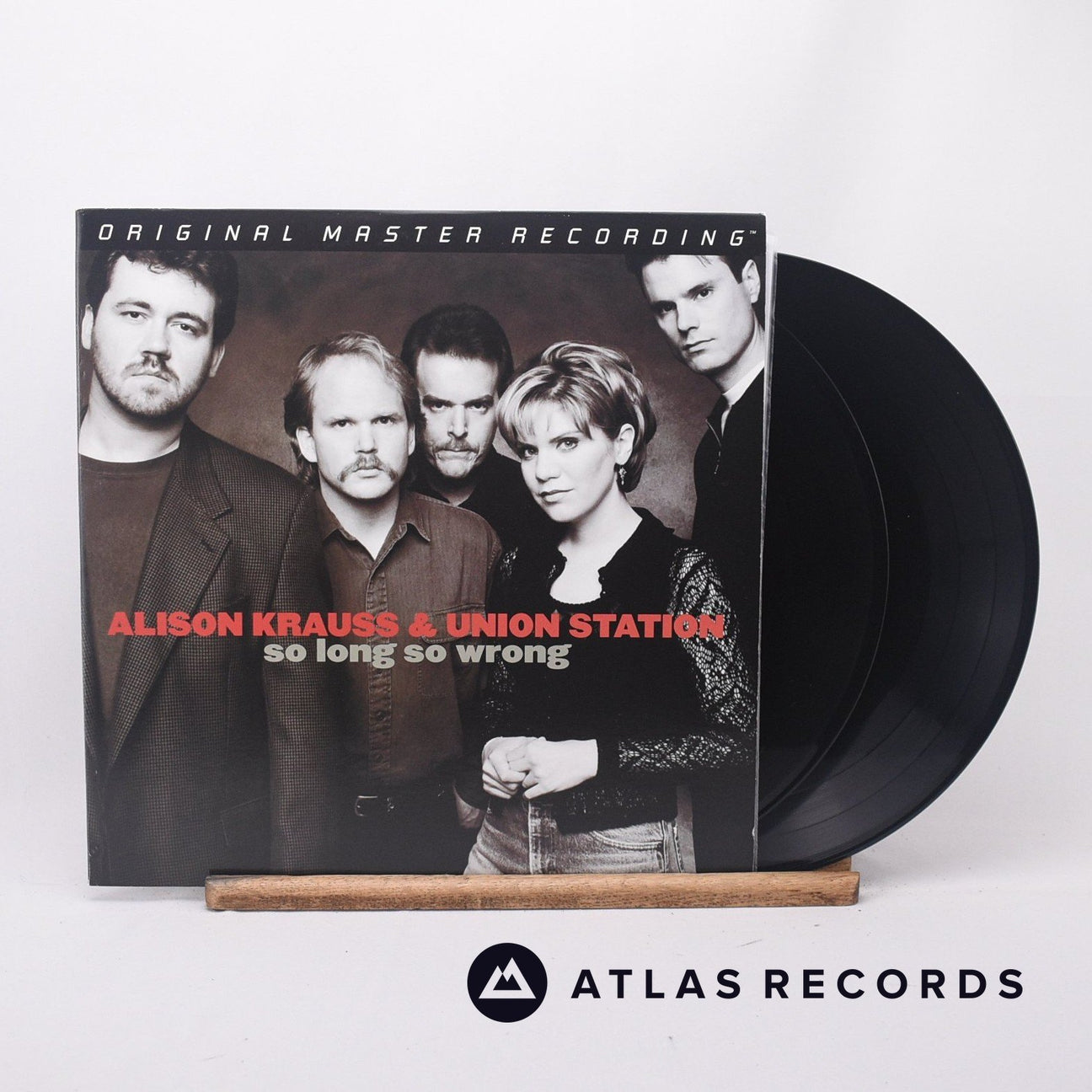 Alison Krauss & Union Station So Long So Wrong 2 x LP Vinyl Record - Front Cover & Record