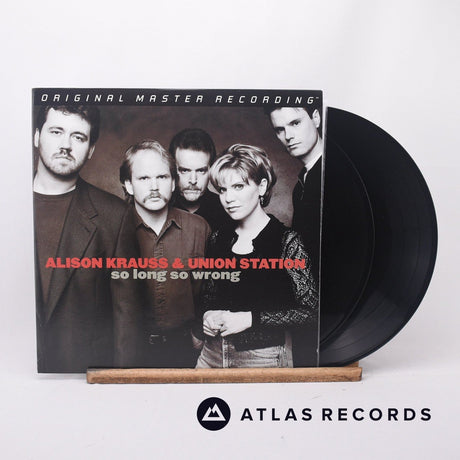 Alison Krauss & Union Station So Long So Wrong 2 x LP Vinyl Record - Front Cover & Record