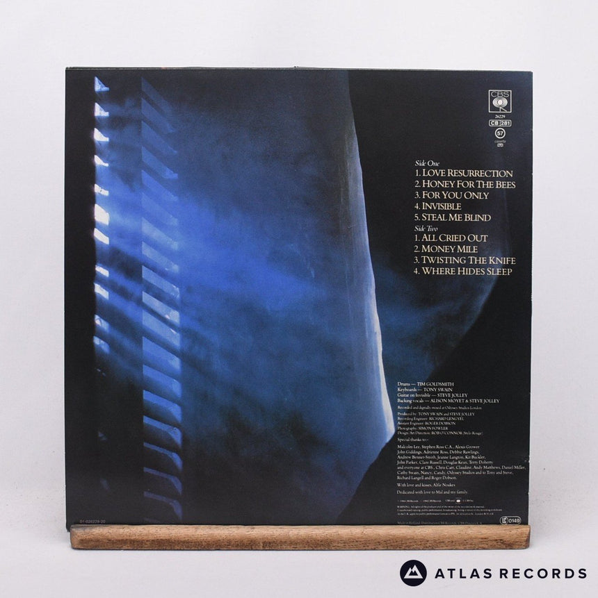 Alison Moyet - Alf - 1A-1 1B-1 LP Vinyl Record - EX/EX