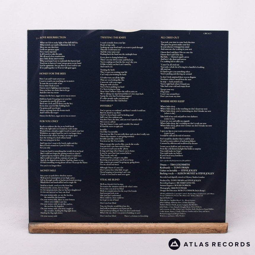 Alison Moyet - Alf - LP Vinyl Record - VG+/VG+