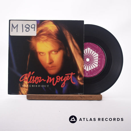 Alison Moyet All Cried Out 7" Vinyl Record - Front Cover & Record