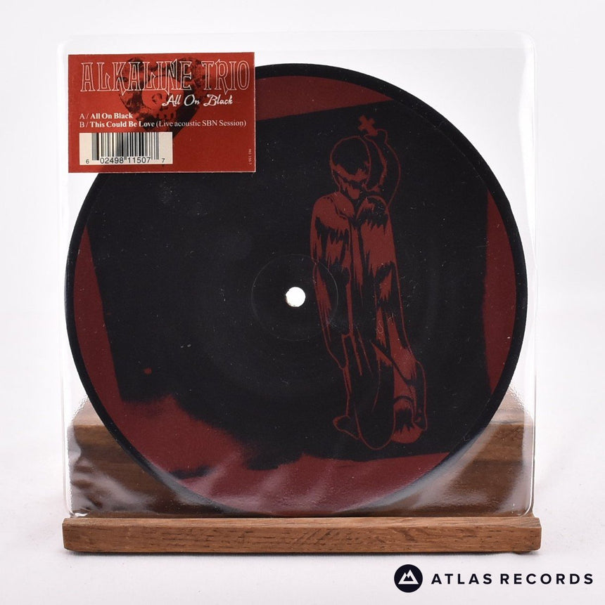 Alkaline Trio All On Black 7" Vinyl Record - Front Cover & Record