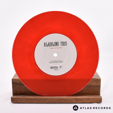 Alkaline Trio - Time To Waste - Red 7" Vinyl Record - NM/NM