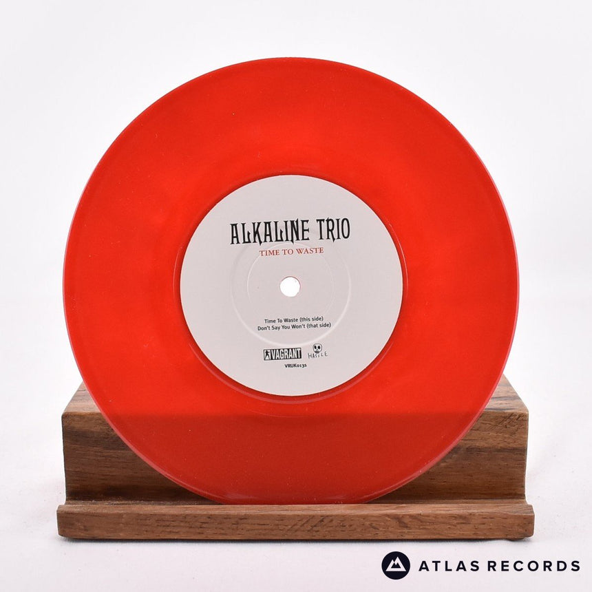 Alkaline Trio - Time To Waste - Red 7" Vinyl Record - NM/NM