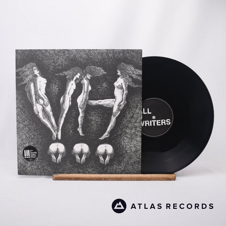 !!! All U Writers 12" Vinyl Record - Front Cover & Record