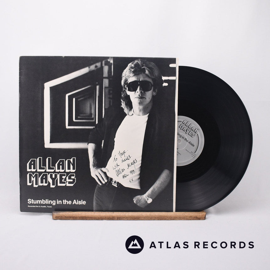 Allan Mayes - Stumbling In The Aisle - Signed Usa LP Vinyl Record - EX/EX