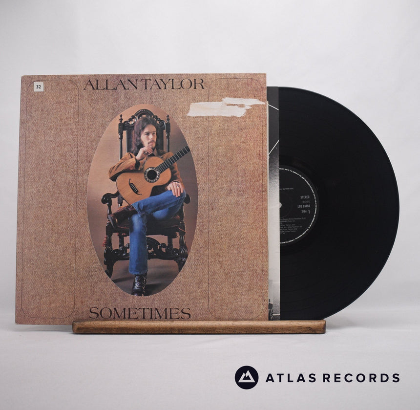 Allan Taylor Sometimes LP Vinyl Record - Front Cover & Record