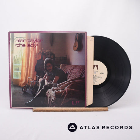 Allan Taylor The Lady LP Vinyl Record - Front Cover & Record