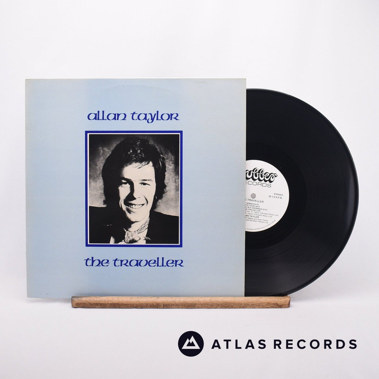 Allan Taylor The Traveller LP Vinyl Record - Front Cover & Record