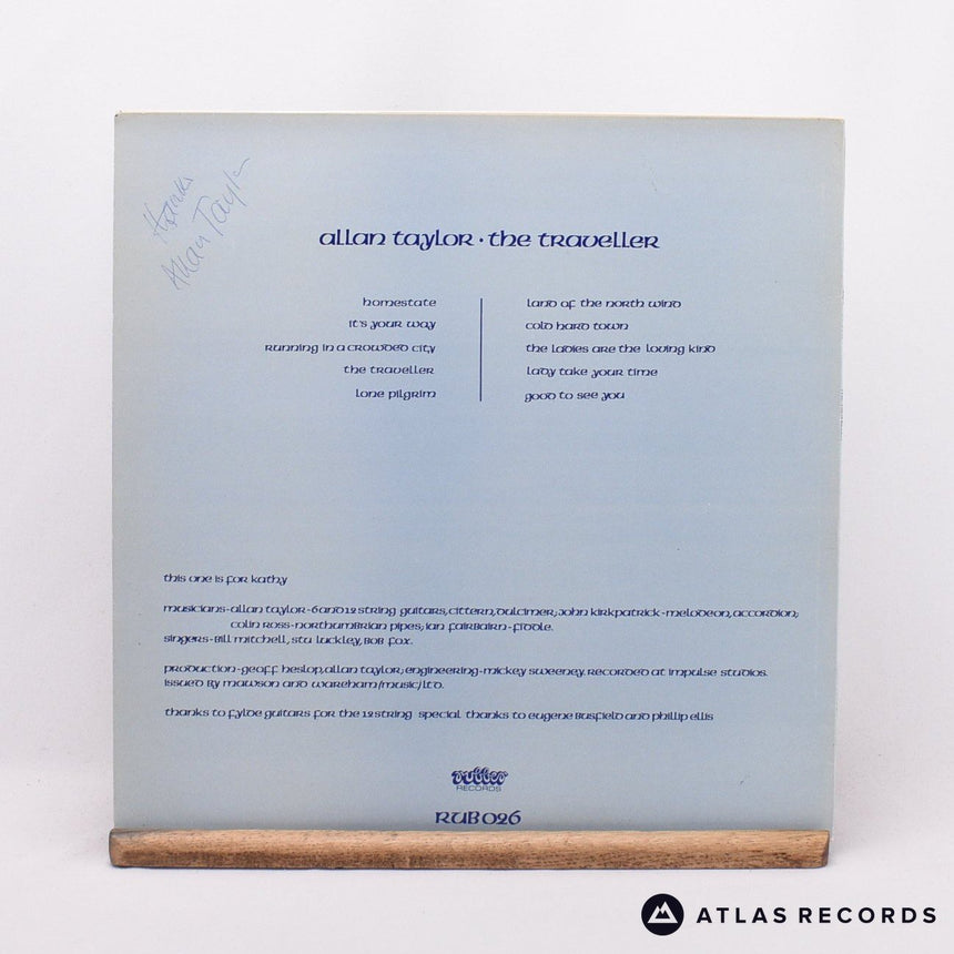 Allan Taylor - The Traveller - LP Vinyl Record - VG+/VG+