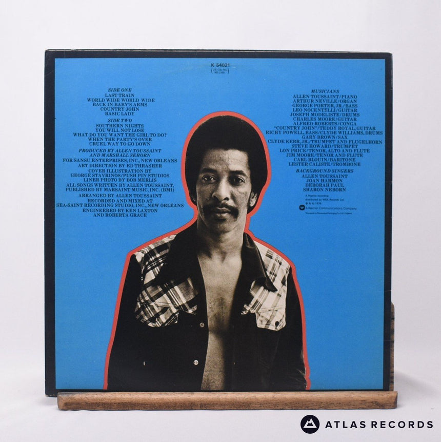 Allen Toussaint - Southern Nights - Allen A1 B1 LP Vinyl Record - VG+/VG+