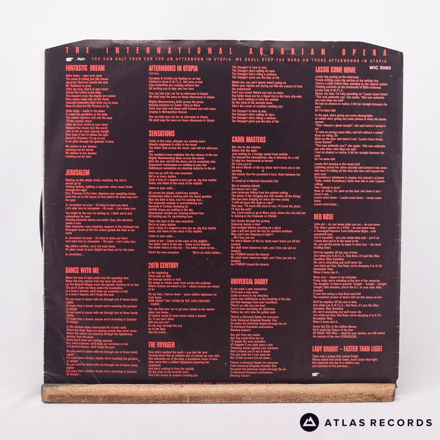 Alphaville - Afternoons In Utopia - South Africa LP Vinyl Record - EX/VG+