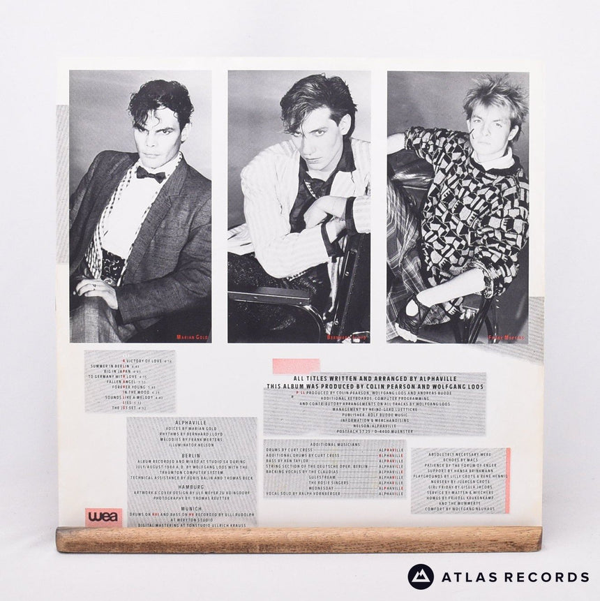 Alphaville - Forever Young - A4 B4 LP Vinyl Record - VG+/EX