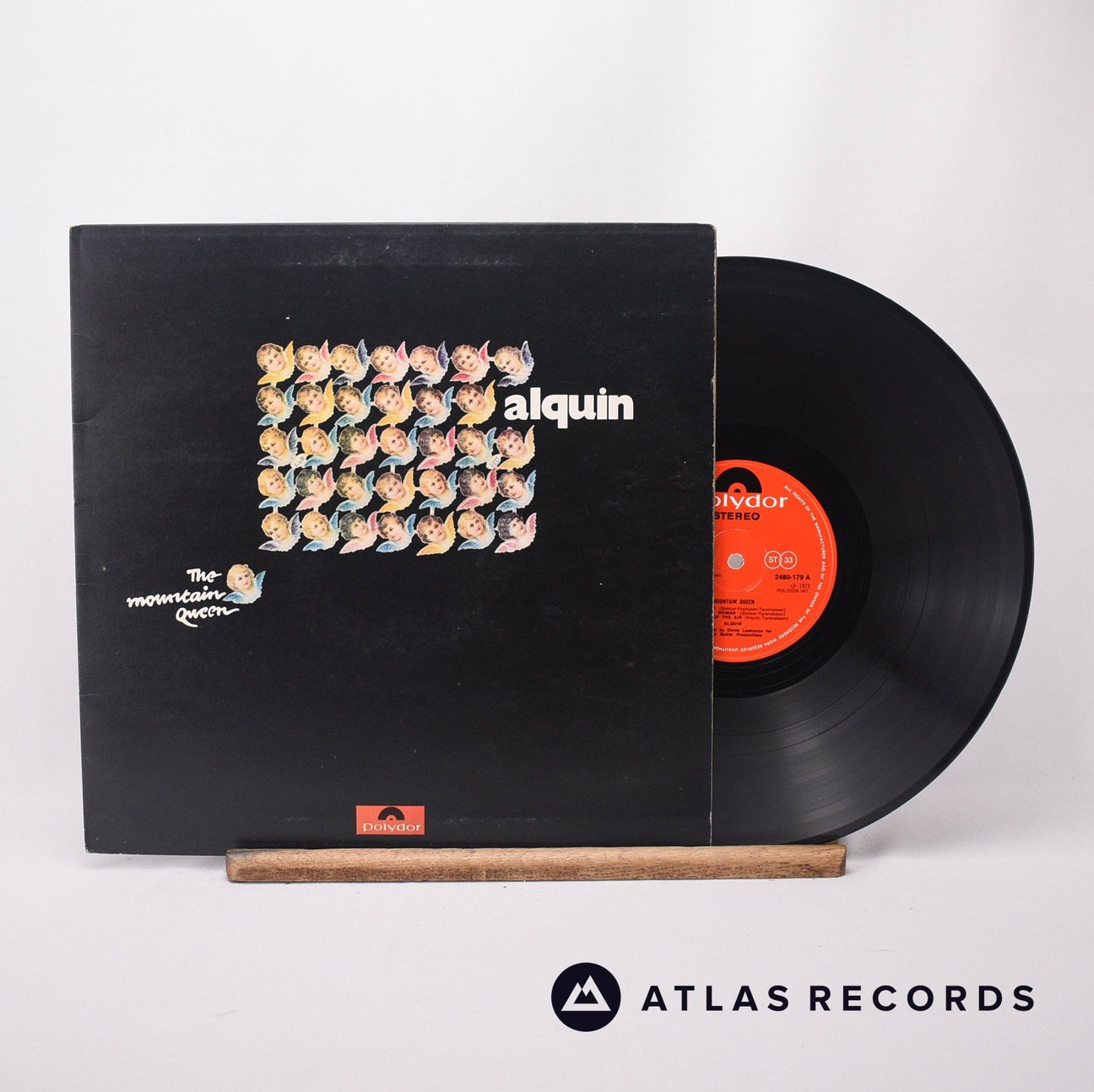 Alquin The Mountain Queen LP Vinyl Record - Front Cover & Record