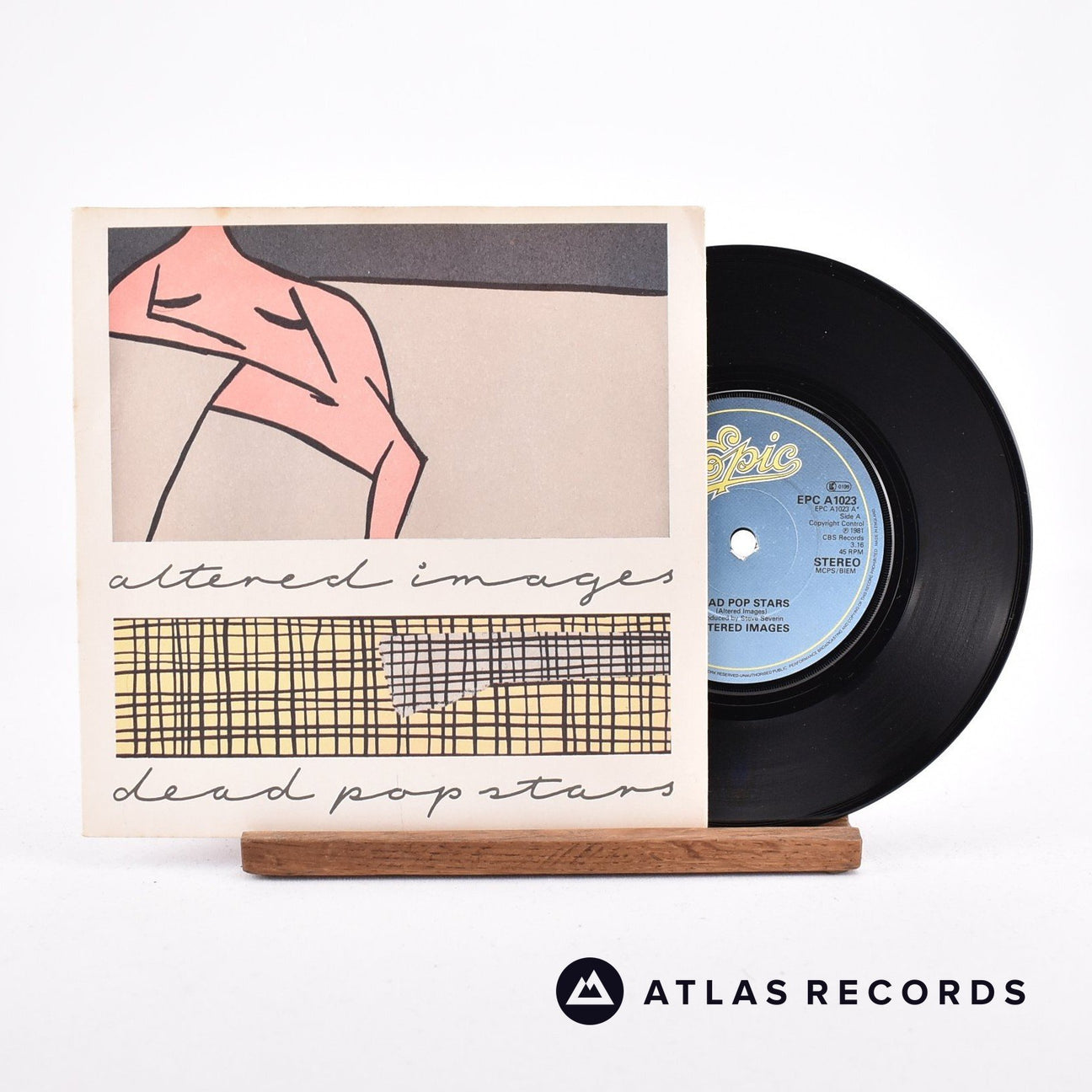 Altered Images Dead Pop Stars 7" Vinyl Record - Front Cover & Record