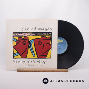 Altered Images Happy Birthday 12" Vinyl Record - Front Cover & Record