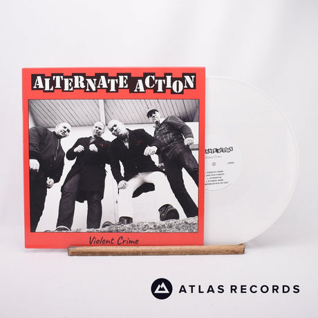 Alternate Action Violent Crime 12" Vinyl Record - Front Cover & Record