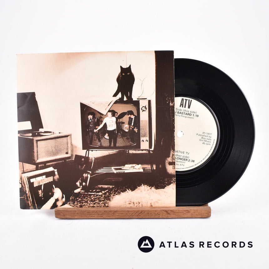 Alternative TV How Much Longer 7" Vinyl Record - Front Cover & Record