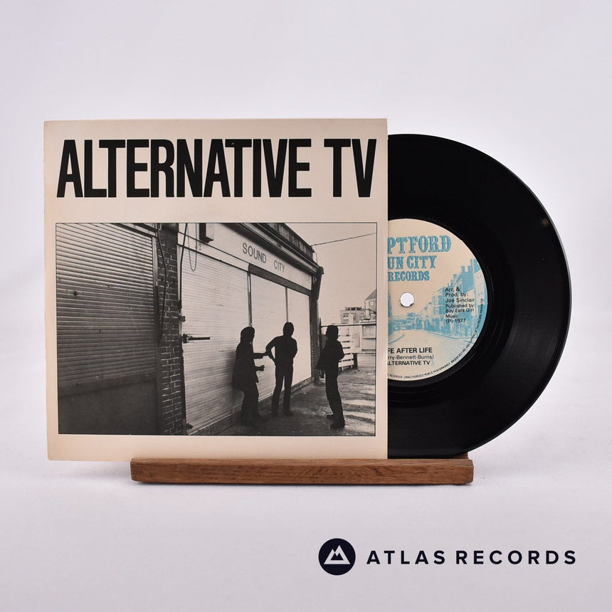 Alternative TV Life After Life 7" Vinyl Record - Front Cover & Record